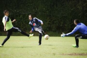 Millonarios prepara su debut en el Campín ante Once Caldas