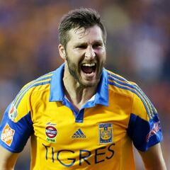 Cuántos goles le faltan a Gignac para alcanzar a Cardozo en Liga MX