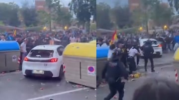 What happened at the Barcelona game?