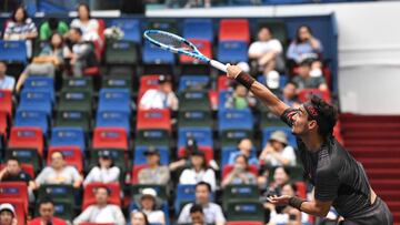 Fabio Fognini, en el Masters de Shanghái.