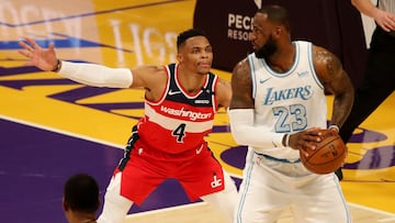 Russell Westbrook abandona Washington y pone rumbo a los Lakers de LeBron y Davis. Movimiento inesperado en la noche del draft... y futuro incierto.