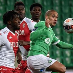 El Mónaco barre al Saint-Étienne y mete presión a Lyon y PSG