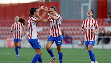 14/09/2025 PARTIDO PRIMERA DIVISION FEMENINA
ATLETICO DE MADRID - LEVANTE
ALEGRIA GOL 1-0 AMAIUR
