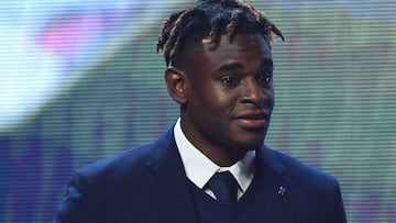 Duv&aacute;n Zapata, delantero de Atalanta