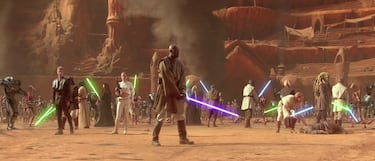 ‘Star Wars’, ¿por qué el sable láser de Mace Windu es de color púrpura? Esta es la curiosa explicación