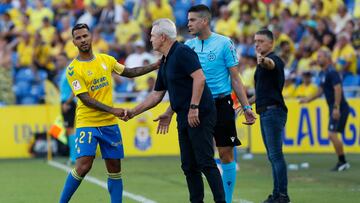 Javier Aguirre y su polémica discusión en el Mallorca vs Las Palmas