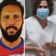 Germán manda cartas a los enfermos "Gracias por resistir"