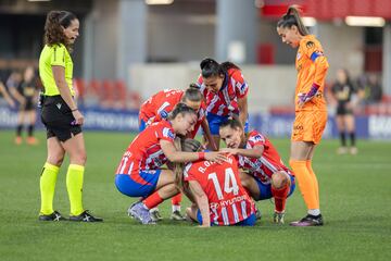 29/03/25  FUTBOL FEMENINO 
PARTIDO PRIMERA LIGAF LIGA F 
ATLETICO DE MADRID  - VALENCIA  
ROSA OTERMIN LESION LOLA GALLARDO 
ARBITRA AMY PEÑALVER PEARCE