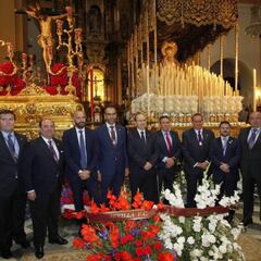 El Sevilla culmina sus ofrendas cofrades en San Bernardo