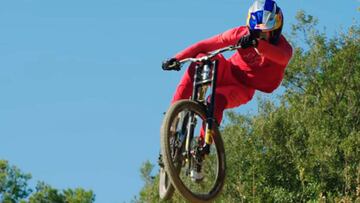 Loïc Bruni, MTB DH en La Garriga (Barcelona).