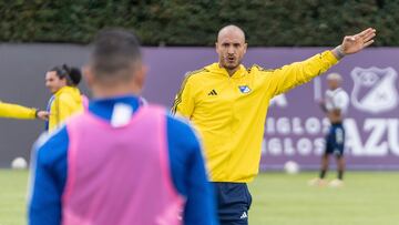 David González, director técnico de Millonarios