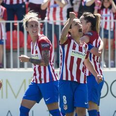 La mexicana Kenti Robles es campeona con el Atlético Femenino en la Liga Iberdrola