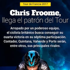 Todos contra Froome: el gráfico de la batalla del Tour de Francia