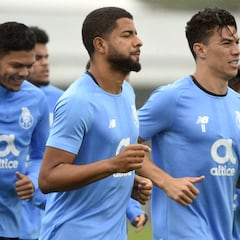 Matheus Uribe se recupera y entrena con plantel de Porto