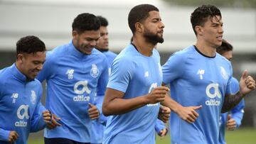 Matheus Uribe se recupera y entrena con plantel de Porto