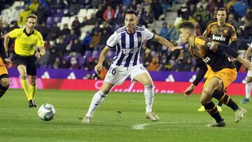 VALLADOLID. PHOTOGENIC/PABLO REQUEJO. 21/12/19. FUTBOL, PARTIDO DE LIGA SANTANDER TEMPORADA 2019/2020 ENTRE EL REAL VALLADOLID Y EL VALENCIA. FEDE