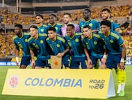 Selección Colombia en el amistoso ante Croacia