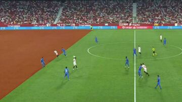 El Chiringuito: la línea de fuera de juego del VAR, desmantelada en el gol anulado a Ben Yedder