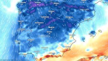 Meteored avisa del inminente “chorro polar” en España: las zonas que estarán a menos de 10 grados
