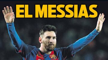 Portada del diario 'Sport', lunes 19 de diciembre de 2016.