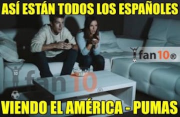 Los memes que dejó el empate entre Águilas y Universitarios