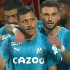 Alexis había anotado un golazo frente al Lens, pero se lo anularon de forma polémica