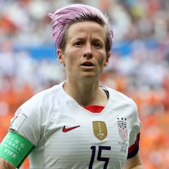 Rapinoe le responde a Donald Trump: "Cumplí mi parte del trato"