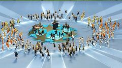 UEFA hold a trial run of the San Siro opening ceremony