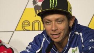 Rossi se mostró feliz por su renovación en la rueda de prensa previa al GP de Alemania.