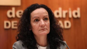 La directora de Salud Pública de la Consejería de Sanidad, Yolanda Fuentes, comparece para informar sobre el primer caso de coronavirus confirmado en Madrid, en la Consejería de Sanidad/ Madrid (España), 26 de febrero de 2020.