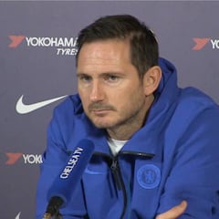 Lampard: "Me encanta Cavani y su mentalidad, jugué contra él..."
