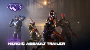 Gotham Knights, tráiler Asalto Heroico