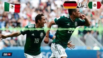¡Viva México! Así se narró el gol del 'Chucky' Lozano en el mundo