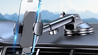 Tus viajes, más seguros con el soporte de móvil para coche más vendido en Amazon