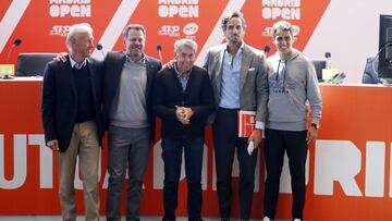 Sorteo del cuadro final del Mutua Madrid Open.