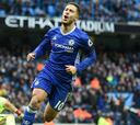 Eden Hazard, una carrera de más a menos