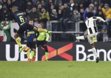 Cuadrado completa dos goles esta temporada.