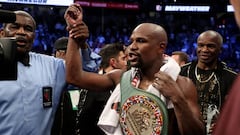 Mayweather aplastó a McGregor para firmar el 50-0