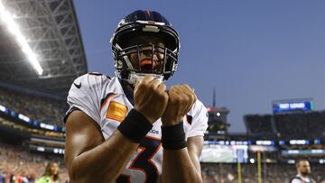 SEATTLE, WASHINGTON - SEPTEMBER 12: Russell Wilson #3 of the Denver Broncos reacts during the fourth quarter against the Seattle Seahawks at Lumen Field on September 12, 2022 in Seattle, Washington.   Steph Chambers/Getty Images/AFP