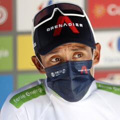 Egan Bernal: "Lo importante era no perder tiempo"