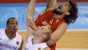 <b>POSIBLE BAJA.</b>Es posible que España no pueda contar con los hermanos Gasol en el trascendental choque de cuartos ante Croacia debido a la lesión de Marc.