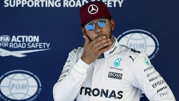 Hamilton: "El coche ha ido fantástico, ha sido un alivio"