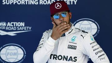 Hamilton: "El coche ha ido fantástico, ha sido un alivio"