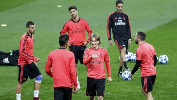 Entrenamiento Madrid.