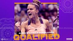 Maria Sakkari, clasificada para las WTA Finals 2021.