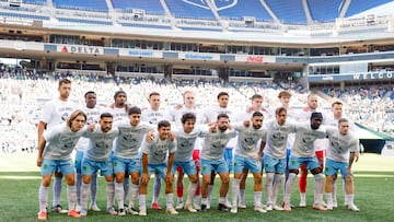 Seattle Sounders ejecut¨® una protesta previo a su duelo vs Minnesota en MLS.