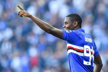 Duván Zapata llegó como reemplazo de Luis Muriel y se convirtió en el jugador más caro en la historia de la Sampdoria que fichó al colombiano por 21 millones de euros 