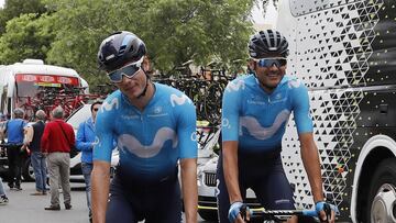 12/05/18
GIRO ITALIA - ETAPA 8
MOVISTAR TEAM - 121 BETANCUR - 128 RAFA VALLS