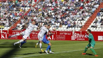 Eugeni decidió en el 89' el Albacete-Extremadura.