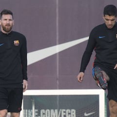 Messi está listo para viajar a Atenas; Piqué e Iniesta, bajas